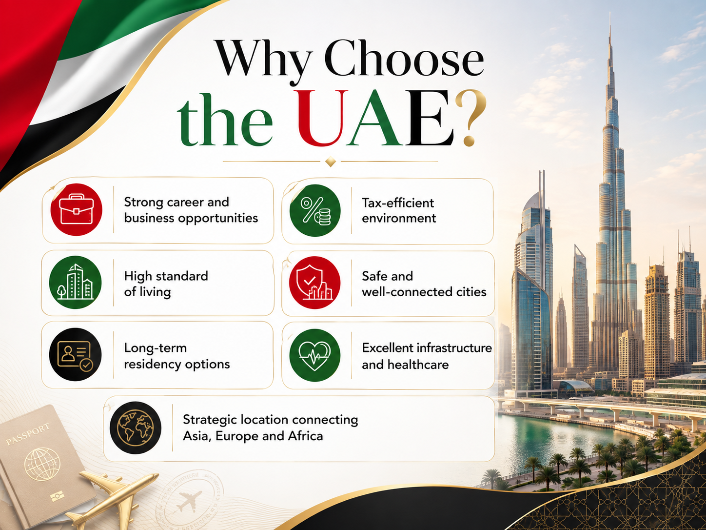 Why choose the UAE